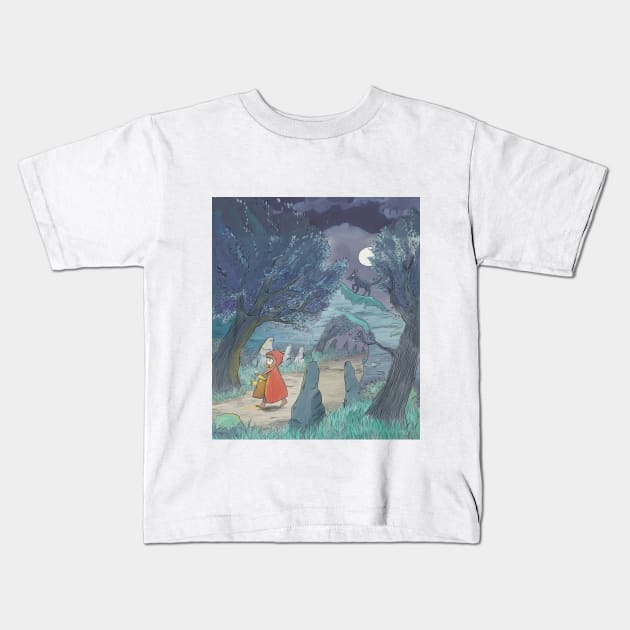 A walk in the Park Kids T-Shirt by frankielong@hotmail.co.uk